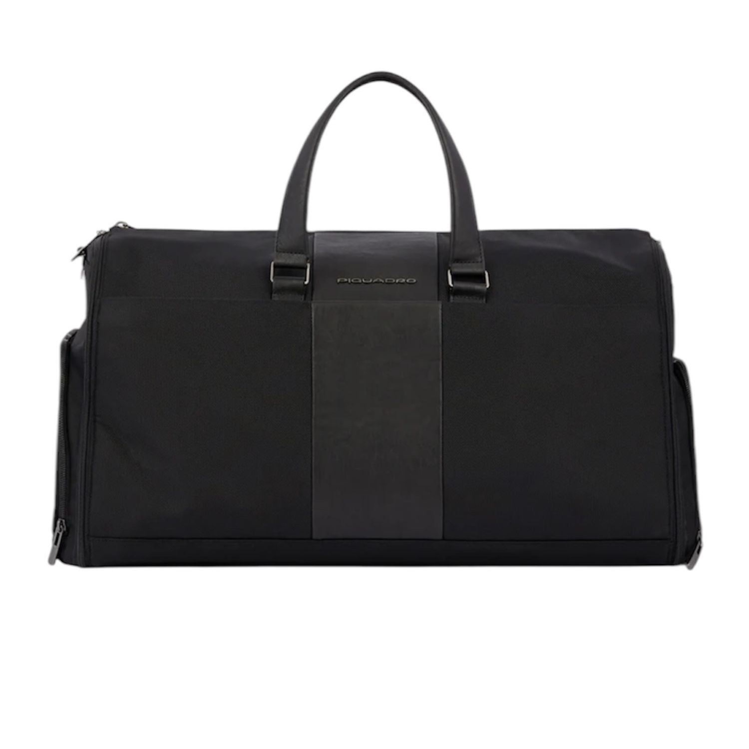 PIQUADRO - Borsone portabiti in tessuto riciclato, Nero