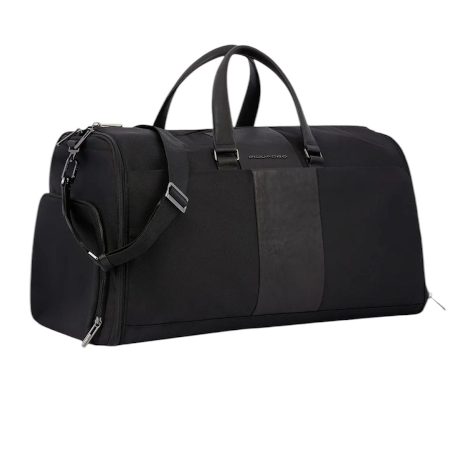 PIQUADRO - Borsone portabiti in tessuto riciclato, Nero