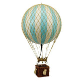 Authentic Models - Mongolfiera grande con Led, Azzurra