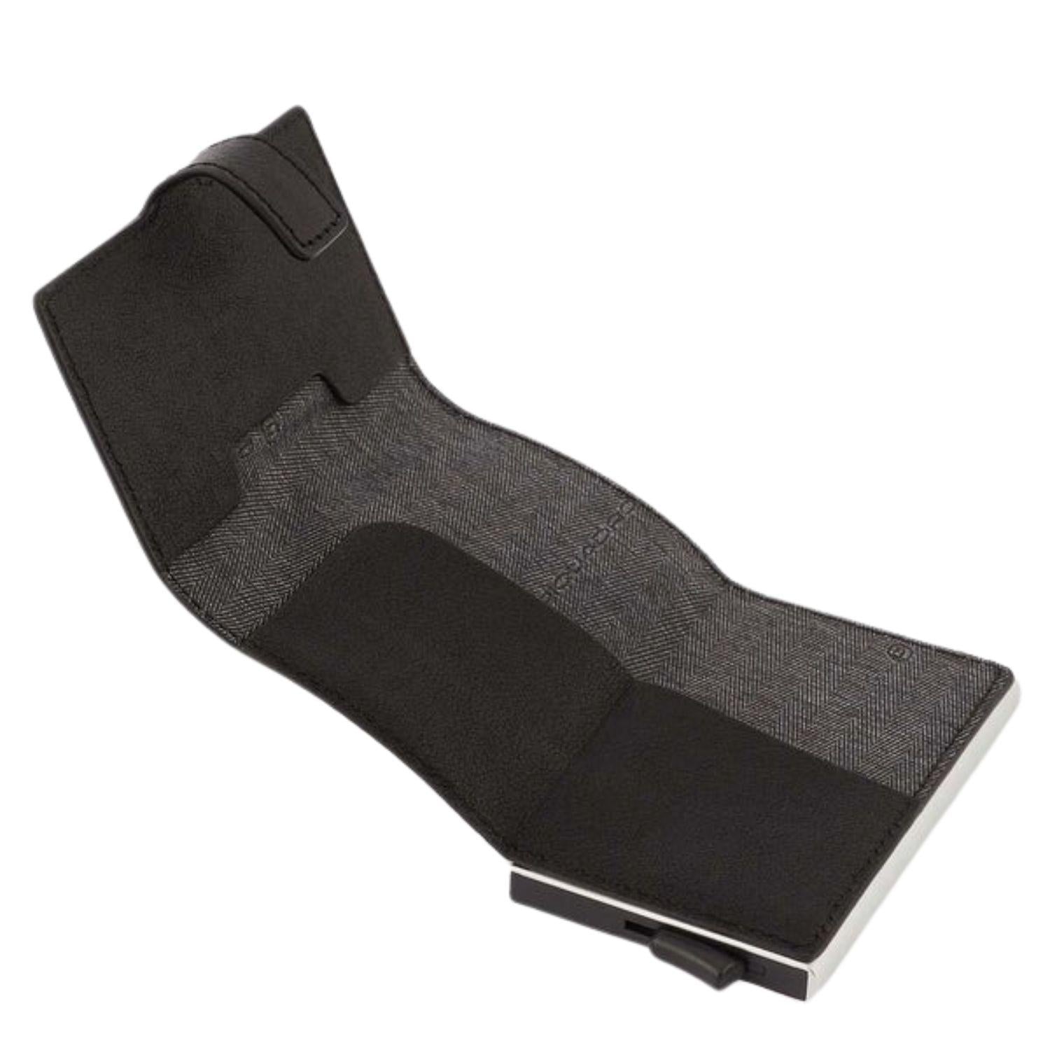 PIQUADRO - Wallet automatico porta carte B3, Testa di Moro