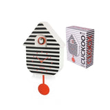 Fisura - Orologio a cucù, Bianco e Nero a Righe