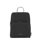 Piquadro - Zaino donna grande espandibile porta computer e porta iPad Pro 12,9", Nero