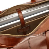 THE BRIDGE - Cartella professionale 1 scomparto linea Vespucci, Marrone