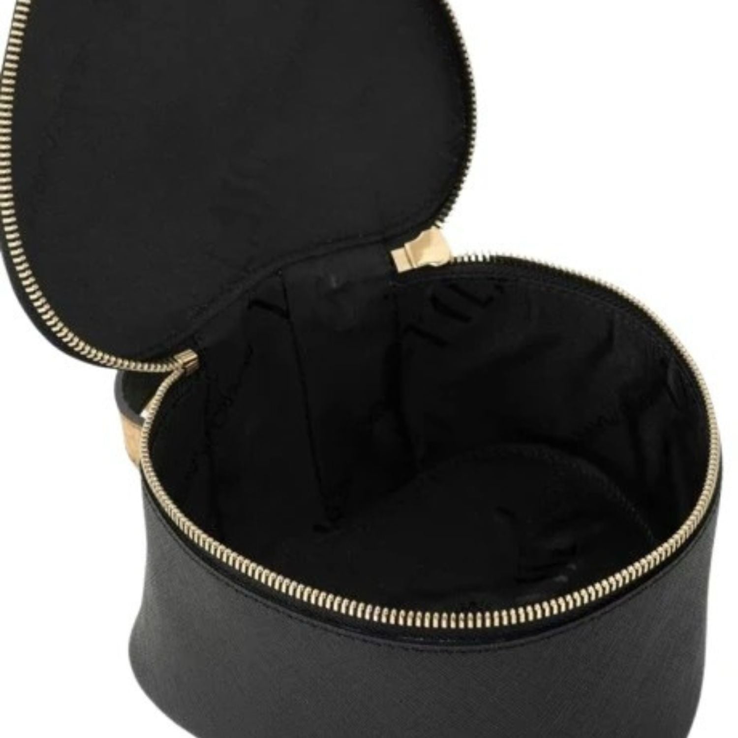 Alviero Martini - Beauty case a Cuore in saffiano , Nero