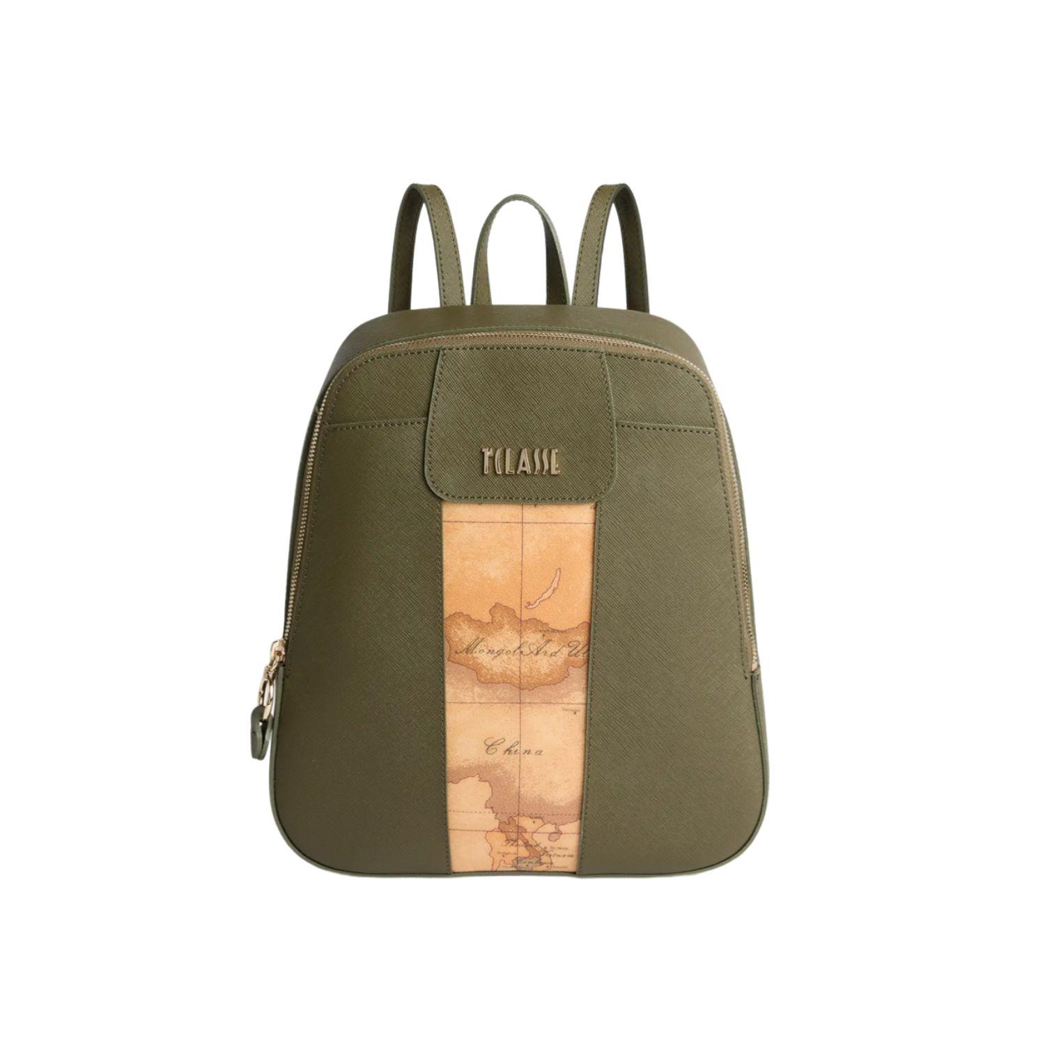 Alviero Martini - Zaino in saffiano, Verde