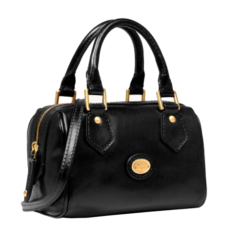 The Bridge - Bauletto piccolo con tracolla linea Story, Nero