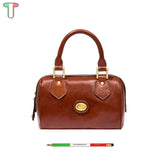 THE BRIDGE - Bauletto piccolo con tracolla linea Story, Marrone