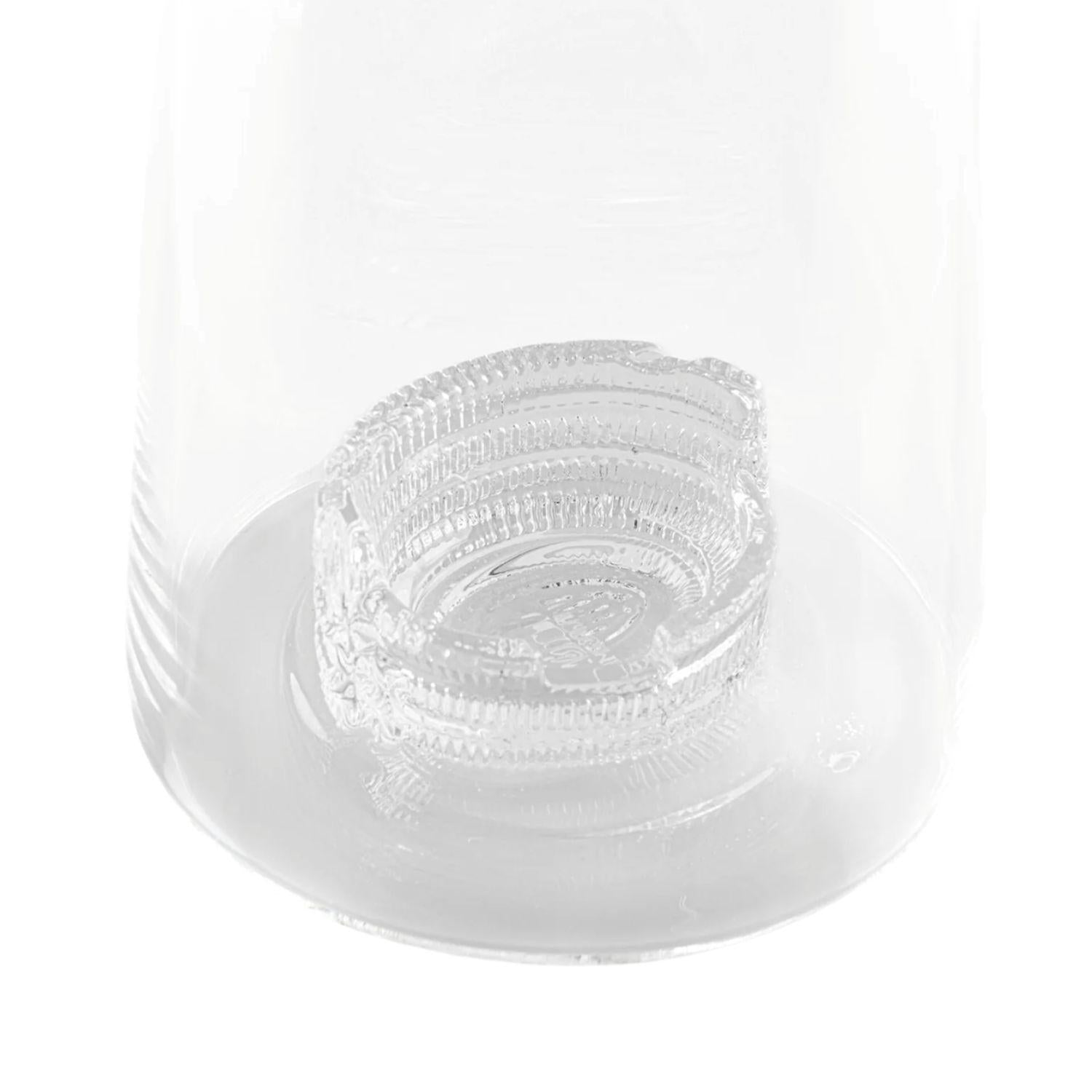 Alaskan Maker - Bicchiere Iconic Monuments Colosseo, Trasparente