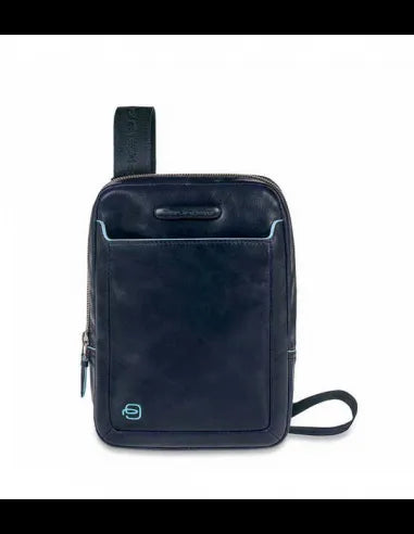 PIQUADRO - Borsello organizzato porta iPad Mini Blue Square, Blu2