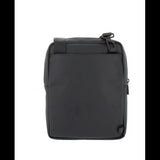 PIQUADRO, Borsello grande in tessuto gommato, Nero