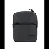 PIQUADRO, Borsello grande in tessuto gommato, Nero