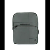 PIQUADRO - Borsello grande in tessuto gommato, Verde