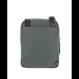 PIQUADRO - Borsello grande in tessuto gommato, Verde