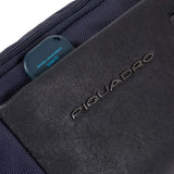 Piquadro - Marsupio in tessuto e pelle Brief, Blu