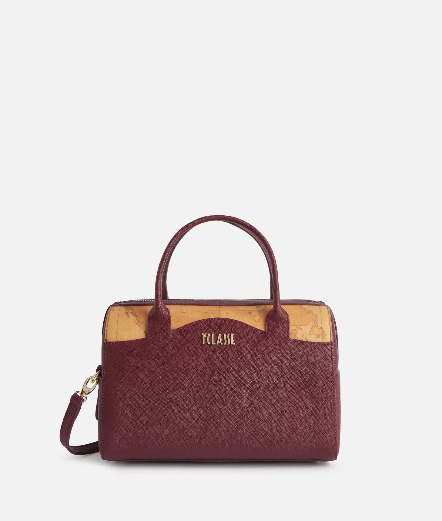 ALVIERO MARTINI 1a CLASSE - Digital City bauletto con tracolla Burgundy
