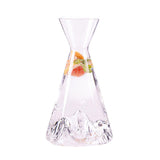 Alaskan maker - Caraffa in vetro borosilicato con topografia Monte Everest, Trasparente