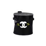 Lampada latta ammaccata Channel Logo Bianco