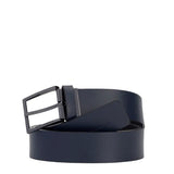 Piquadro - Cintura uomo reversibile Modus Special, Nero-Blu