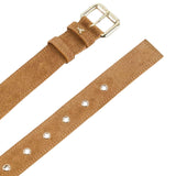 Patrizia Pepe - Cintura in pelle scamosciata , Naturale