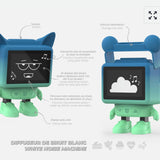 Mob - Sveglia con orologio danzante, Blu