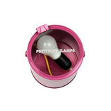 Lampada latta ammaccata Dior Fuxia