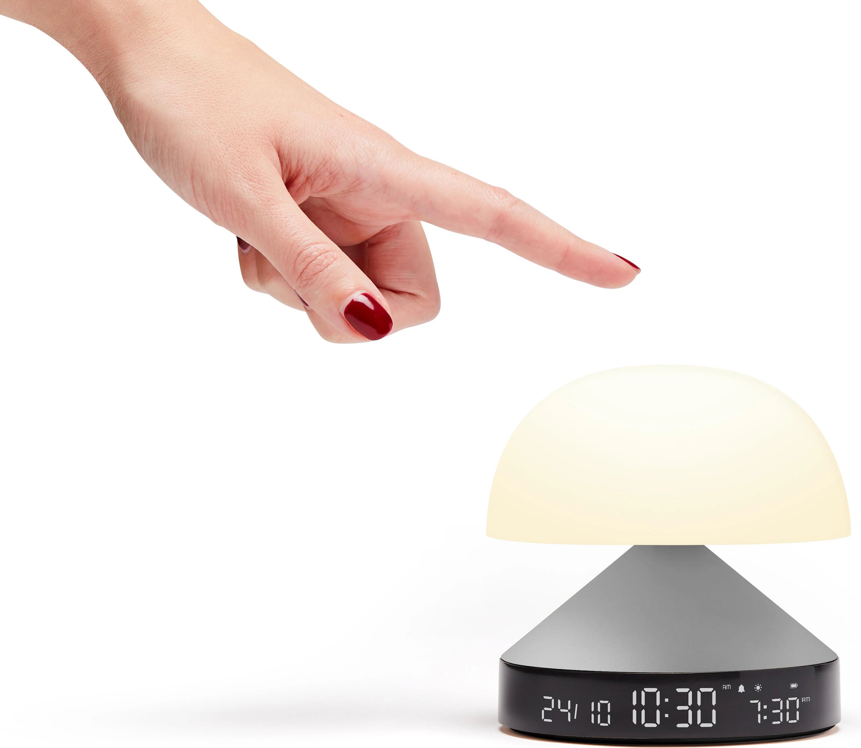 Lexon - Mina Sunrise Lampada Led Sveglia Alluminio