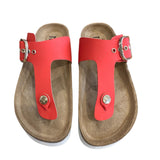 ALVIERO MARTINI - N.38 Geo Mirage sandali infradito Rosso, Corallo