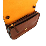 THE BRIDGE - Tracollina in cuoio linea Rustici, Marrone