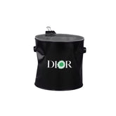 Lampada latta ammaccata Dior Nero