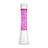 Fisura - LavaLamp con Cuori Glitterati, Rosa