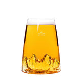 Alaskan Maker - Bicchiere long drink con topografia Tre Cime, Trasparente