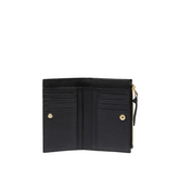 PIQUADRO - Portafoglio Donna Bifold Medio In Pelle Nero
