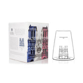 Alaskan Maker - Bicchiere Iconic Monuments Notre-Dame Paris, Trasparente