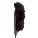 Patrizia Pepe - Pochette in pelle e pelo 2V7417/A1RM-K103, Nero