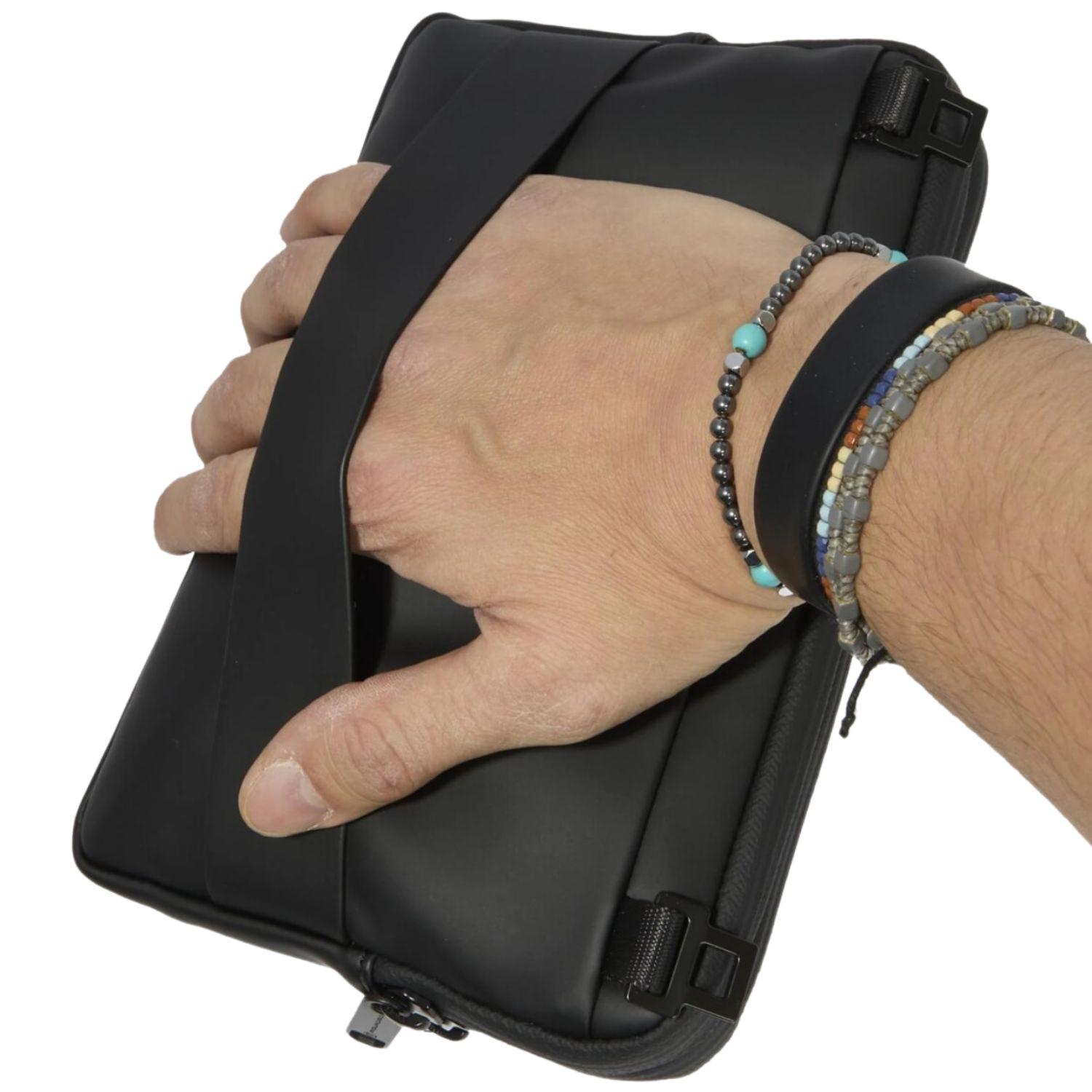 Piquadro - Pochette resistente all'acqua porta iPad®mini, Nero