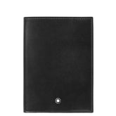 Montblanc - Custodia Porta Passaporto Meisterstuck, Nero