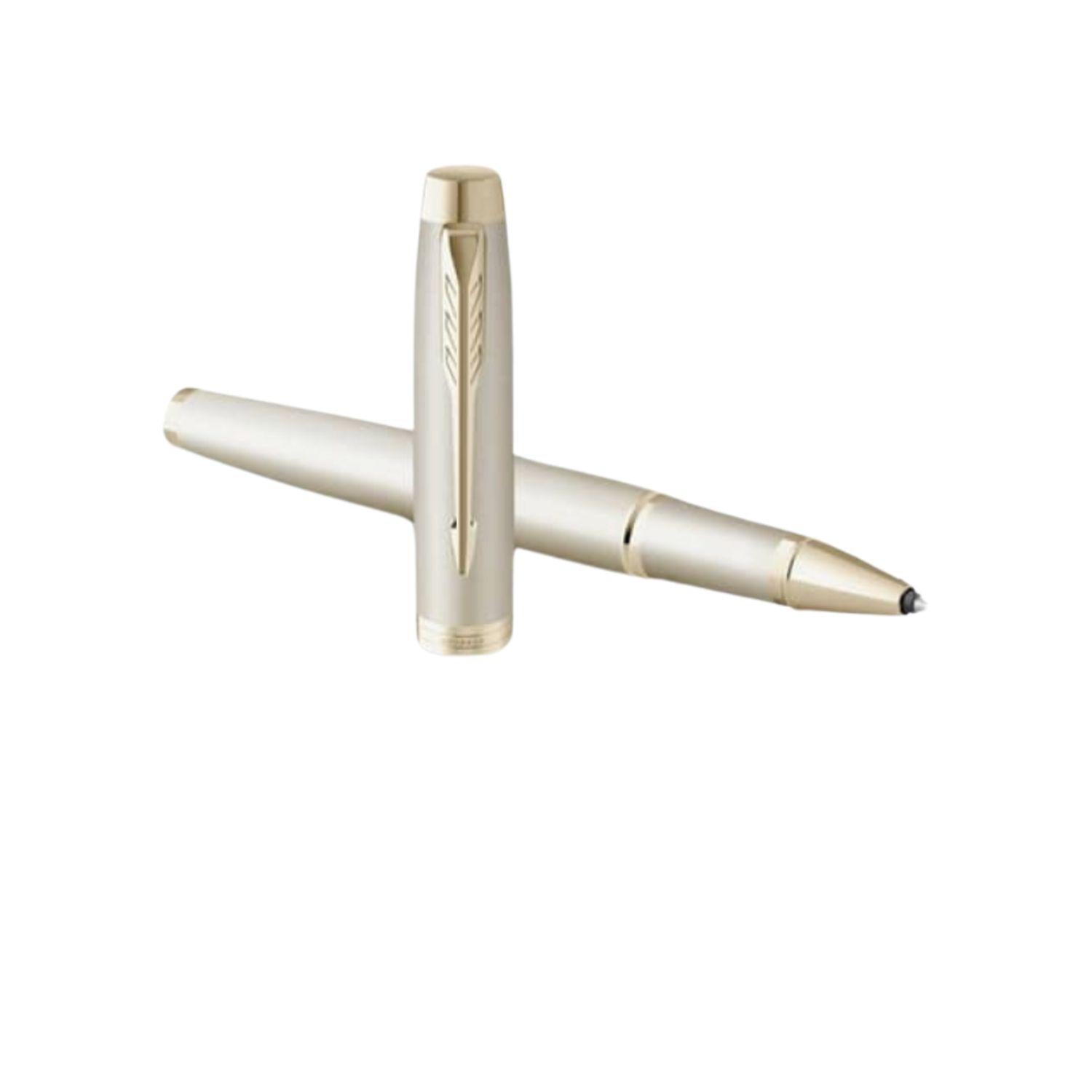 Parker - Penna roller IM Monochrome Champagne, Oro