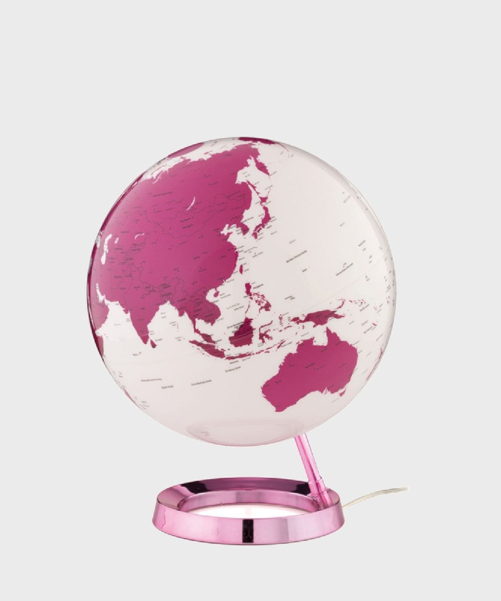 Tecnodidattica - Lampada Mappamondo Atmosphere Hot Pink