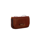 THE BRIDGE - Tracollina in cuoio linea Rustici, Marrone