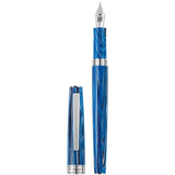 Montegrappa - Penna Stilografica Armonia Adriatic Sea, Blu