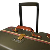 THE BRIDGE - Trolley medio in policarbonato e cuoio, Verde