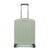 PIQUADRO -Trolley cabina rigido ultra slim a quattro ruote, Verde Chiaro