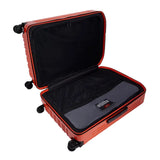 Piquadro- Trolley medio rigido a quattro ruote, Arancione