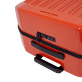 Piquadro- Trolley medio rigido a quattro ruote, Arancione