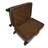 THE BRIDGE - Trolley medio in policarbonato e cuoio, Verde