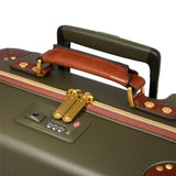 THE BRIDGE - Trolley cabina in policarbonato e cuoio, Verde