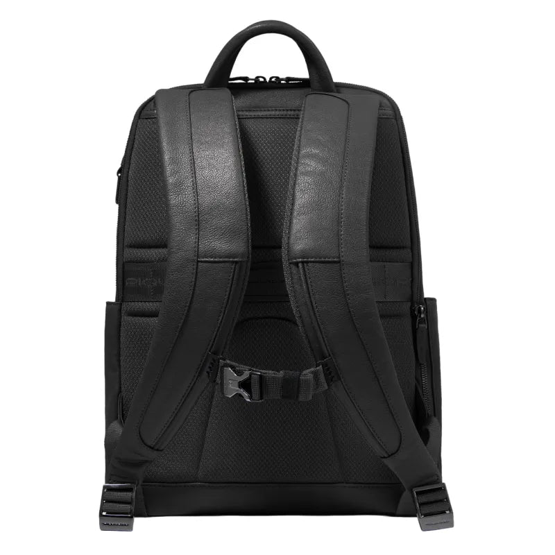 Piquadro - Zaino porta pc 14 con cavo antifurto Black Square, Nero