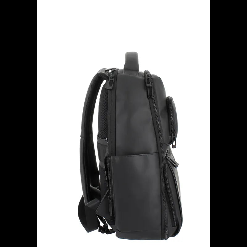 Piquadro - Zaino Porta pc 14' in tessuto impermeabile C2OW, Nero