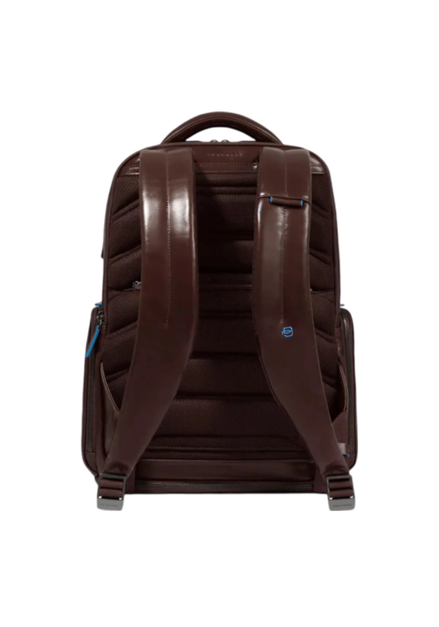 PIQUADRO - Zaino 15 pollici con cavo antifurto porta pc linea Blue Square, Mogano