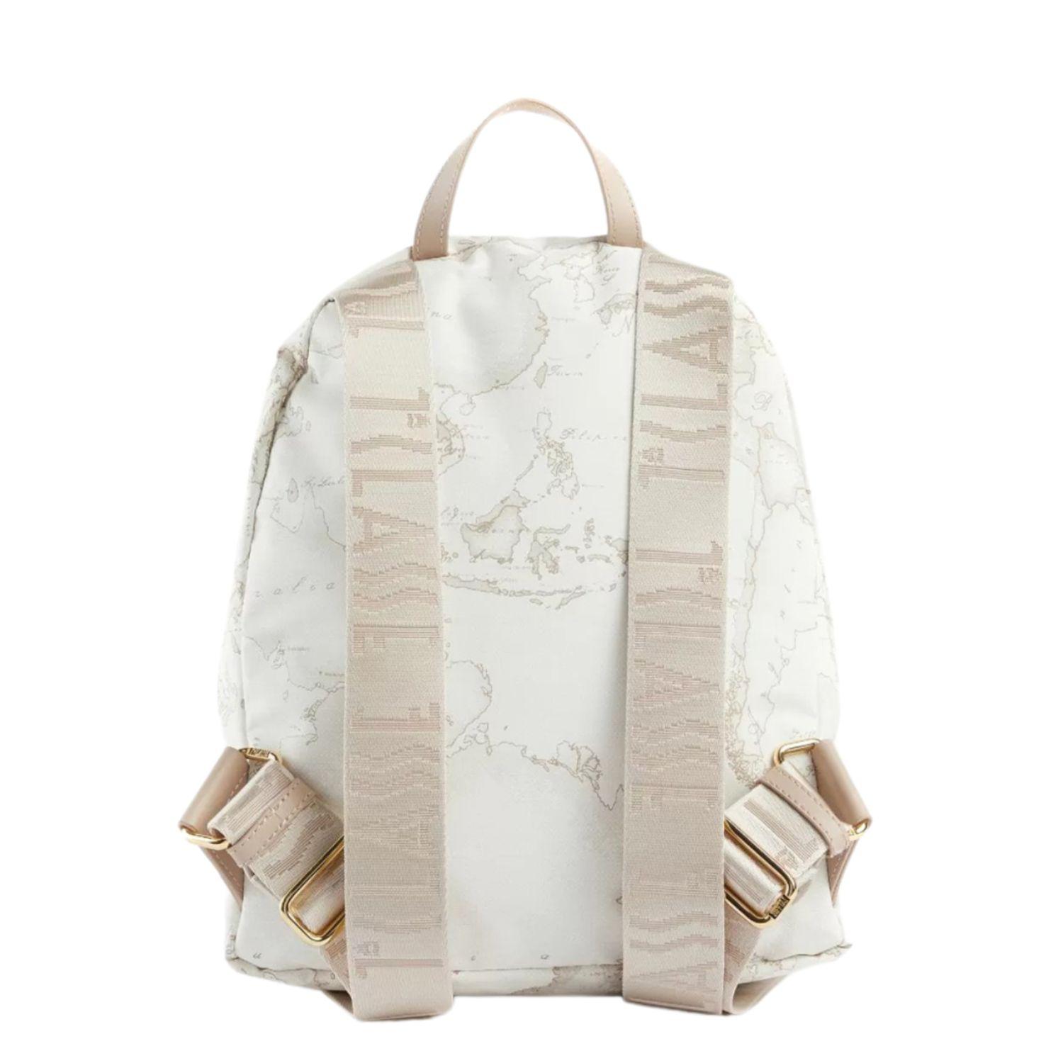 Alviero Martini - Geo Soft zaino ziparound S017, Bianco